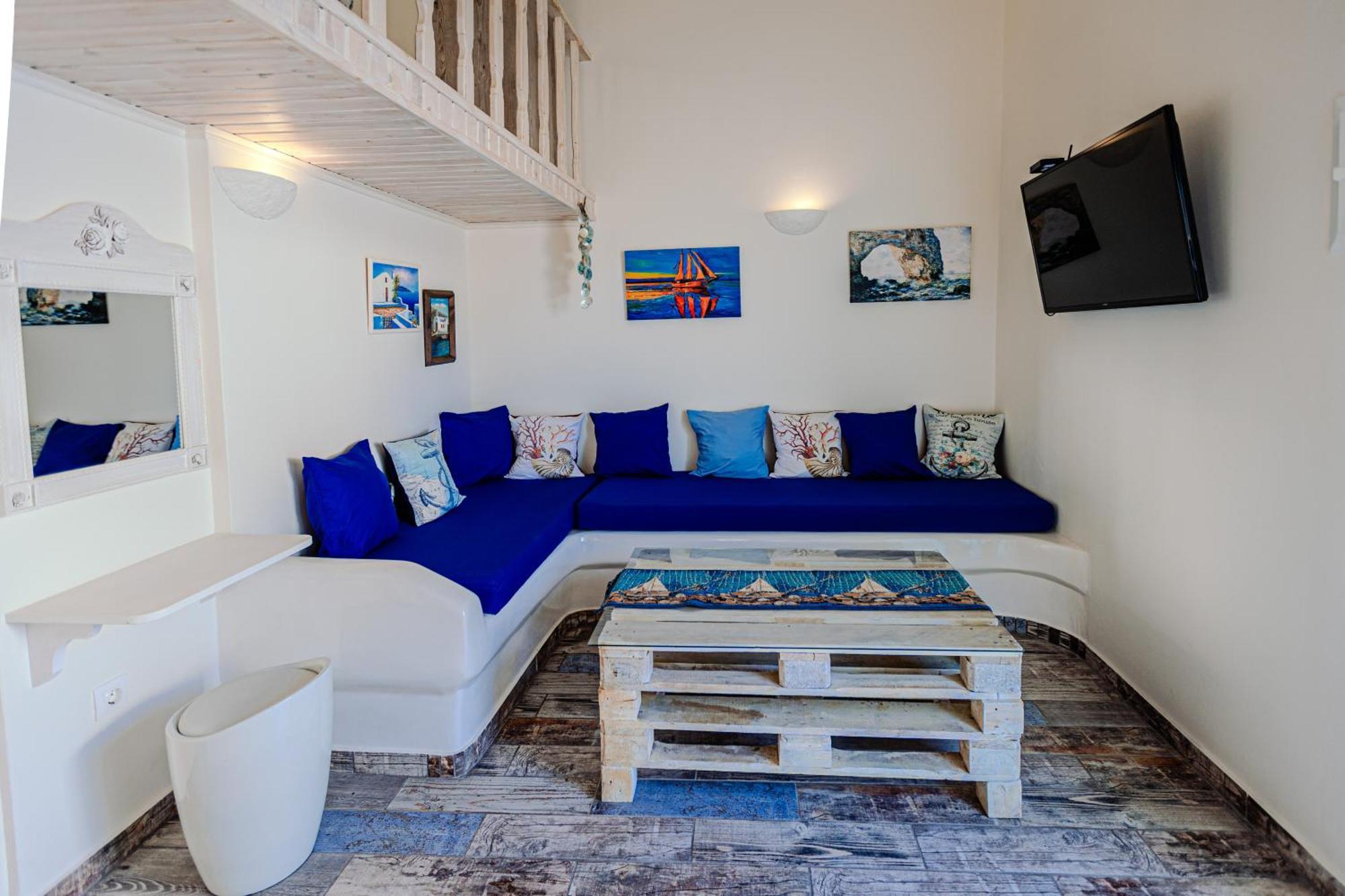 Blue Dream - Santorini Apartment Kamari  Exterior photo